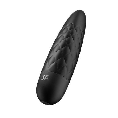Satisfyer Power Bullet 5 czarny - kompaktowy model z teksturą Satisfyer Power Bullet 5 czarny - kompaktowy model z teksturą