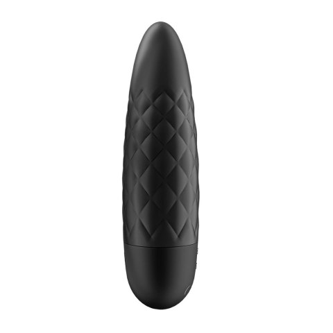 Satisfyer Power Bullet 5 czarny - kompaktowy model z teksturą Satisfyer Power Bullet 5 czarny - kompaktowy model z teksturą