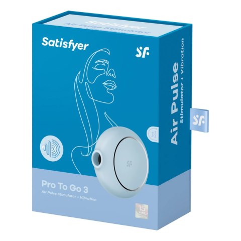 Satisfyer Pro To Go 3 - kompaktowa maszyna intymna z dwoma silnikami Satisfyer Pro To Go 3 - kompaktowa maszyna intymna z dwoma silnikami