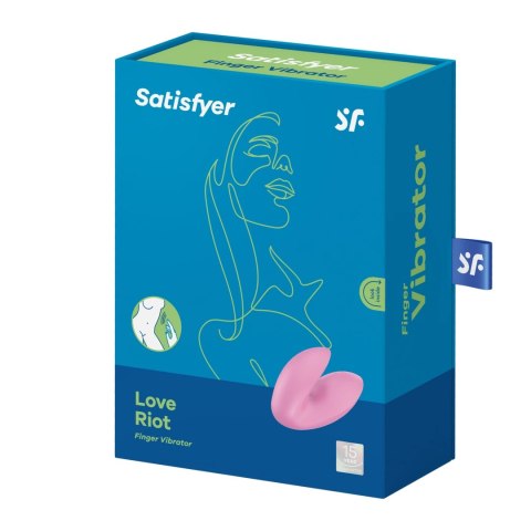 Satisfyer Riot Finger - silikonowy model na palec, ładowalny IPX7 Satisfyer Riot Finger - silikonowy model na palec, ładowalny IPX7