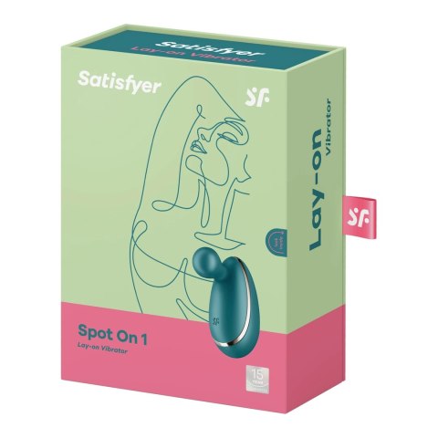 Satisfyer Spot On 1 - precyzyjny stymulator punktowy, silikon, IPX7 Satisfyer Spot On 1 - precyzyjny stymulator punktowy, silikon, IPX7