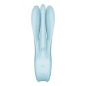Satisfyer Threesome 1 - wielofunkcyjny model z 3 silnikami, silikon, fiolet