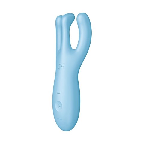 Satisfyer Threesome 4 - Model z 3 silnikami i aplikacją Bluetooth Satisfyer Threesome 4 - Model z 3 silnikami i aplikacją Bluetooth
