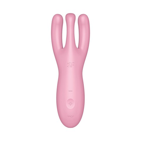 Satisfyer Threesome 4 - Model z 3 silnikami, silikonowy, wodoodporny Satisfyer Threesome 4 - Model z 3 silnikami, silikonowy, wodoodporny
