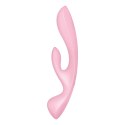 Satisfyer Triple Oh - Wibrująca maszyna intymna z 3 silnikami, silikonowa, wodoodporna