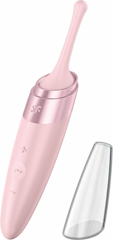 Satisfyer Twirling Delight precyzyjny aplikator wibracyjny USB biały Satisfyer Twirling Delight precyzyjny aplikator wibracyjny USB biały