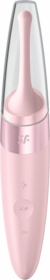 Satisfyer Twirling Delight precyzyjny aplikator wibracyjny USB biały Satisfyer Twirling Delight precyzyjny aplikator wibracyjny USB biały