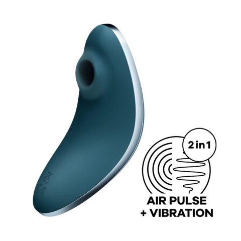 Satisfyer Vulva Lover 1 - Wibrator pulsacyjny, 2 silniki, wodoodporny Satisfyer Vulva Lover 1 - Wibrator pulsacyjny, 2 silniki, wodoodporny