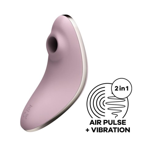 Satisfyer Vulva Lover 1 - podwojny stymulator pulsacyjno-wibracyjny, silikonowy Satisfyer Vulva Lover 1 - podwojny stymulator pulsacyjno-wibracyjny, silikonowy