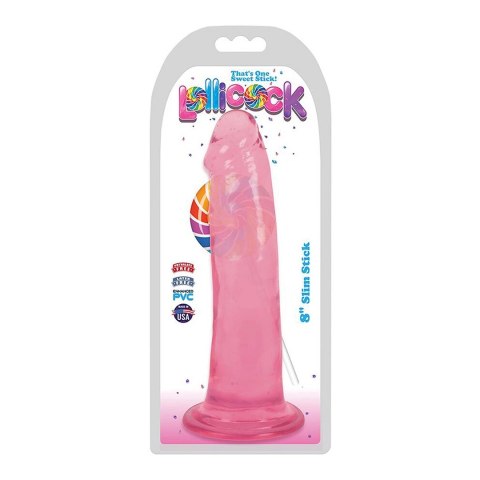 Curve Toys Crystal Clear model 20,5 cm - wykonanie PVC, przyssawka Curve Toys Crystal Clear model 20,5 cm - wykonanie PVC, przyssawka