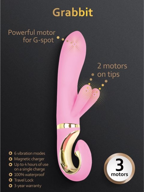 Gvibe Grabbit - innowacyjny model z trzema niezależnymi silnikami Gvibe Grabbit - innowacyjny model z trzema niezależnymi silnikami