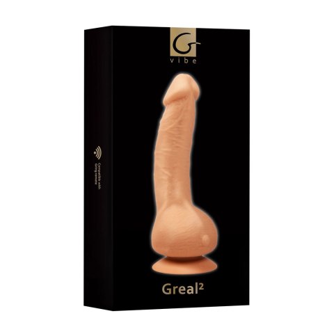 Gvibe Greal 2 Beige - model z przyssawką, sterowanie zdalne Gvibe Greal 2 Beige - model z przyssawką, sterowanie zdalne