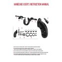 Man|Cage Model 11,5 cm - Anatomiczna klatka z poliwęglanu