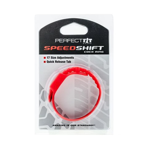 Perfect Fit Speed Shift - Regulowany pierścień dopasowujący, czerwony Perfect Fit Speed Shift - Regulowany pierścień dopasowujący, czerwony