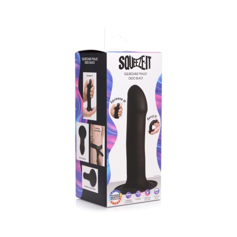 XR Brands BendyDuo silikonowy model elastyczny z przyssawką 22 cm XR Brands BendyDuo silikonowy model elastyczny z przyssawką 22 cm