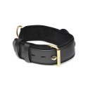 XR Brands Collar With Tracking System skorzana regulowana czarna