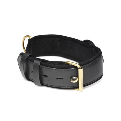 XR Brands Collar With Tracking System skorzana regulowana czarna XR Brands Collar With Tracking System skorzana regulowana czarna