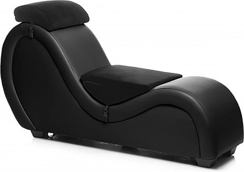 XR Brands Master Series Fotel z pasami pozycjonującymi czarny XR Brands Master Series Fotel z pasami pozycjonującymi czarny