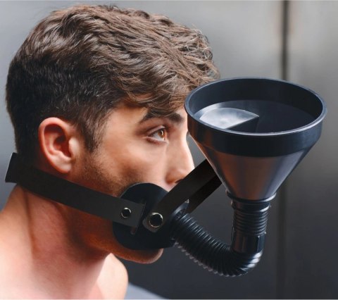 XR Brands Model Funnel Gag - System z lejkiem do ust, regulowany XR Brands Model Funnel Gag - System z lejkiem do ust, regulowany