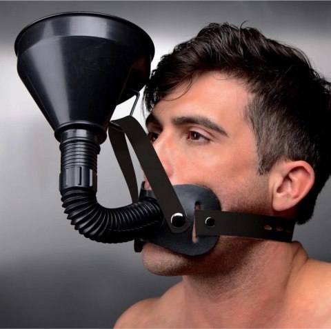 XR Brands Model Funnel Gag - System z lejkiem do ust, regulowany XR Brands Model Funnel Gag - System z lejkiem do ust, regulowany