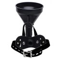 XR Brands Model Funnel Gag - System z lejkiem do ust, regulowany