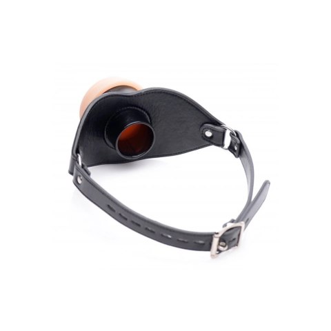 XR Brands Model Open Mouth Gag - Regulowany knebel z otworem XR Brands Model Open Mouth Gag - Regulowany knebel z otworem