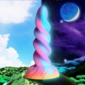 XR Brands Moon Rider Unicorn model świecący w ciemności silikonowy