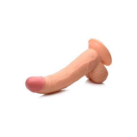XR Brands POP 19 cm model anatomiczny z przyssawką i jądrami XR Brands POP 19 cm model anatomiczny z przyssawką i jądrami