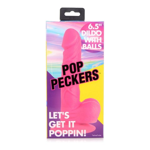 XR Brands POP model 16,5 cm - anatomiczny kształt, mocna przyssawka XR Brands POP model 16,5 cm - anatomiczny kształt, mocna przyssawka