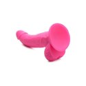 XR Brands POP model anatomiczny z przyssawką 19 cm kolor makowy