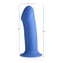XR Brands Silexpan Blue - Gruby model formowalny z przyssawką