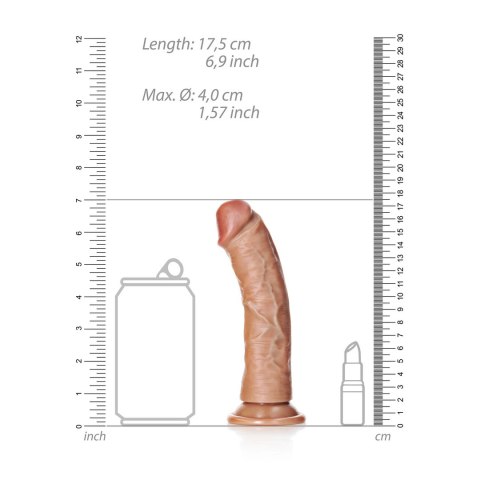 RealRock Model 15,5 cm z przyssawką - elastyczny system mocowania RealRock Model 15,5 cm z przyssawką - elastyczny system mocowania