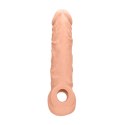 RealRock Nakładka powiększająca 20 cm Skin TPE beżowa