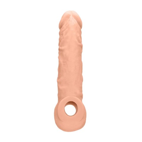 RealRock Nakładka powiększająca 20 cm Skin TPE beżowa RealRock Nakładka powiększająca 20 cm Skin TPE beżowa