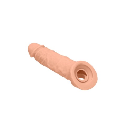 RealRock Nakładka powiększająca 20 cm Skin TPE beżowa RealRock Nakładka powiększająca 20 cm Skin TPE beżowa