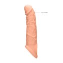RealRock Nakładka powiększająca 20 cm Skin TPE beżowa