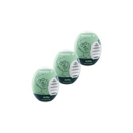 Satisfyer Egg Riffle - Zestaw 3 elastycznych kapsuł systemu intymnego