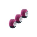 Satisfyer Egg Various - Zestaw 3 silikonowych jajek z rożną teksturą