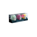 Satisfyer Eggs Riffle Bubble Fierce 3 sztuki - zestaw z teksturą premium