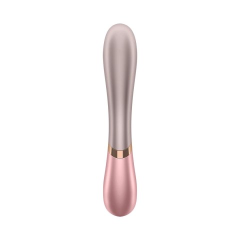 Satisfyer Hot Lover - Wibrator podwojny z funkcją podgrzewania, rożowy Satisfyer Hot Lover - Wibrator podwojny z funkcją podgrzewania, rożowy