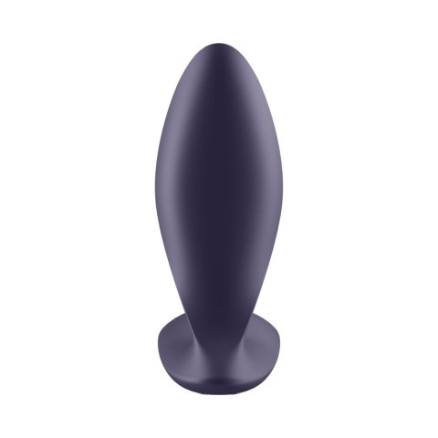 Satisfyer Plug Power - silikonowy model wibrujący z Bluetooth, czarny Satisfyer Plug Power - silikonowy model wibrujący z Bluetooth, czarny