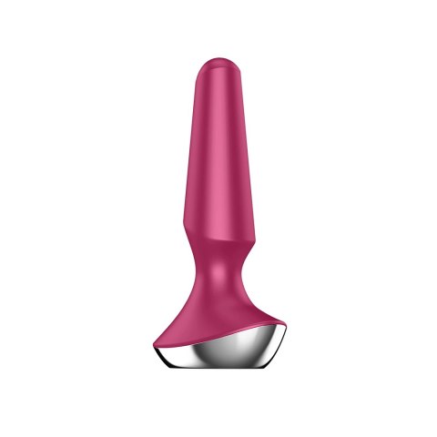 Satisfyer Plug-ilicious 2 Berry - anatomiczna wtyczka z dwoma silnikami Satisfyer Plug-ilicious 2 Berry - anatomiczna wtyczka z dwoma silnikami