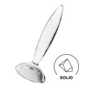 Satisfyer Sparkling - Szklany model intymny przezroczysty, 18 cm