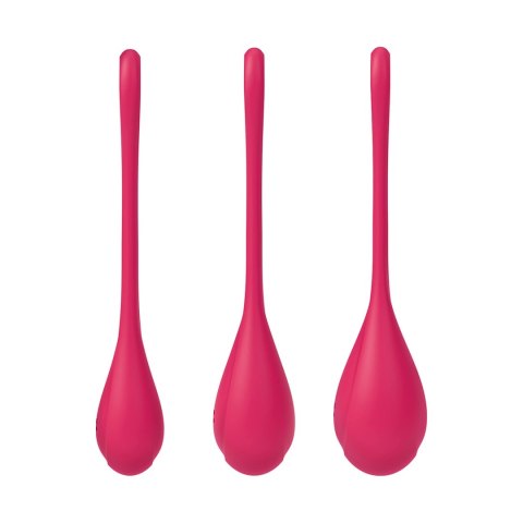 Satisfyer Yoni Power 1 - kulki do ćwiczeń mięśni dna miednicy, białe Satisfyer Yoni Power 1 - kulki do ćwiczeń mięśni dna miednicy, białe