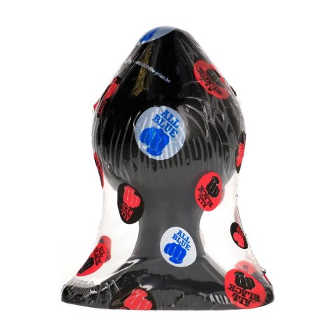 All Black AB19 z żebrowaną powierzchnią, korek 16 cm, czarny All Black AB19 z żebrowaną powierzchnią, korek 16 cm, czarny