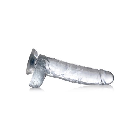Curve Toys Crystal Clear 23 cm model z przyssawką i anatomiczną podstawą Curve Toys Crystal Clear 23 cm model z przyssawką i anatomiczną podstawą