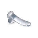 Curve Toys Crystal Clear model z przyssawką i anatomiczną podstawą 20,5 cm