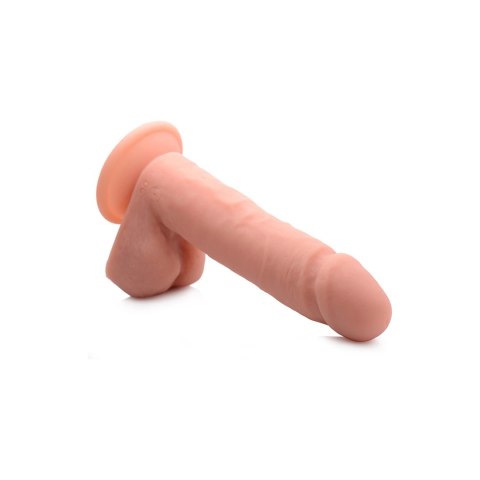 Curve Toys Wibrujący model silikonowy z pilotem, 20,5 cm, podstawa z przyssawką Curve Toys Wibrujący model silikonowy z pilotem, 20,5 cm, podstawa z przyssawką
