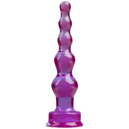 Doc Johnson 7 Anal Tool koraliki intymne 18 cm Sil-A-Gel z przyssawką