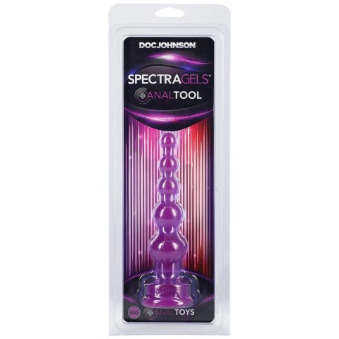 Doc Johnson 7 Anal Tool koraliki intymne 18 cm Sil-A-Gel z przyssawką Doc Johnson 7 Anal Tool koraliki intymne 18 cm Sil-A-Gel z przyssawką